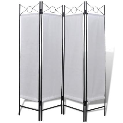 Divisores Decorativos de Quarto 160 X 180 Cm, Tela Dobrável Branca