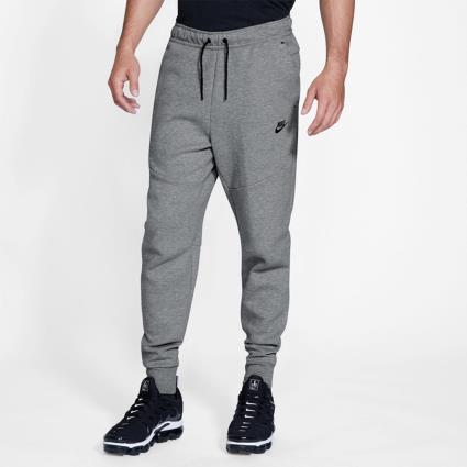 Calças  Tech Fleece - Cinza - Calças Punho Homem