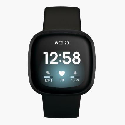 Smartwatch  Versa 3 - Preto - Relógio Running