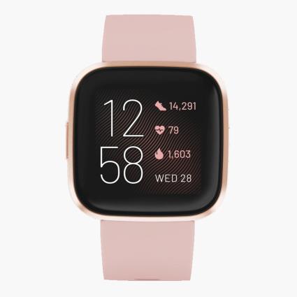 Smartwatch  Versa 2 NFC - Rosa - Relógio Running