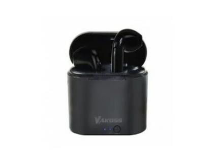 Auriculares Sem Fios Bluetooth Preto 