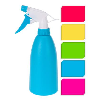 PULVERIZADOR 480ML ALTURA 22,5CM DIAMETRO 80MM CORES SORTIDAS