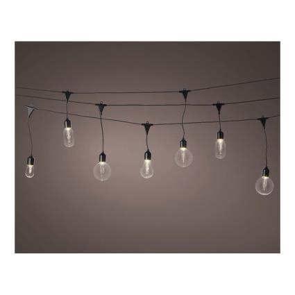 GRINALDA LÂMPADAS EXTERIOR 950cm 20L IP44 LUZ QUENTE 