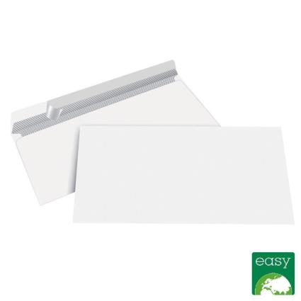 Envelope Comercial, 110 x 220 mm, Autocolante, Papel, Branco
