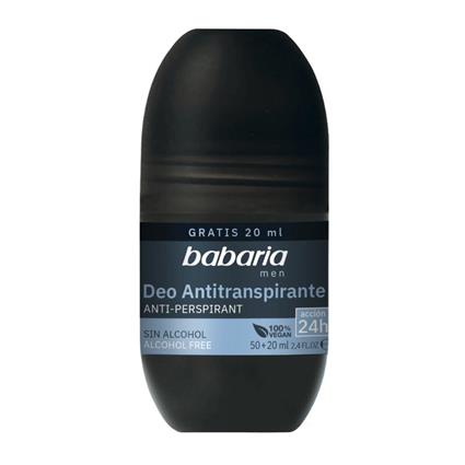 Desodorizante Roll-On  Homem Sem Álcool Antitranspirante Vegano 50ml