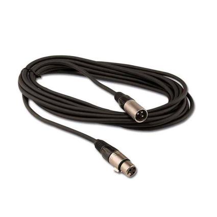 Cabo dmx 1 m com conectores 3pin