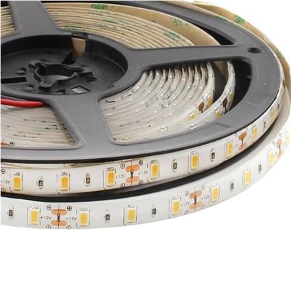 Fita led hq monocolor smd5630 chipled samsung dc12v 5m (60led/m) - ip65 branco neutro