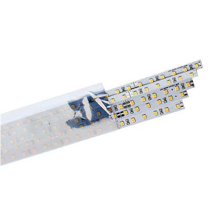 Set 5 fitas led rígidas epistar smd2835 dc24v 1m (90led/m) - ip20 branco frio
