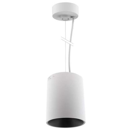 Candeeiro suspenso branco prolux suspend housing round ø110