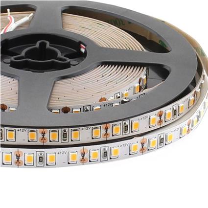 Fita led samsung monocolor smd2835 dc24v 5m (120led/m) - ip20 âmbar