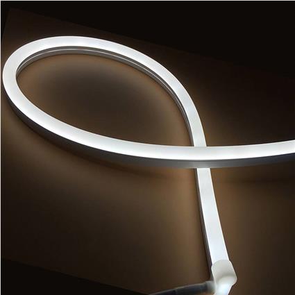 Led neon flex 10x23mm dc24v 120led/m 5m branco frio