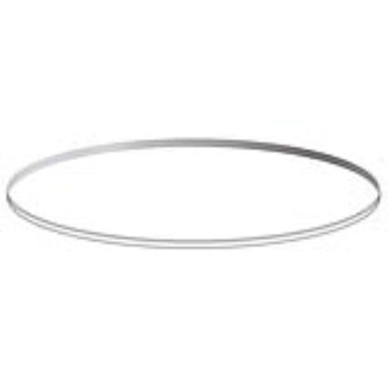 Kit - perfil aluminio circular cycle out ø1400mm branco