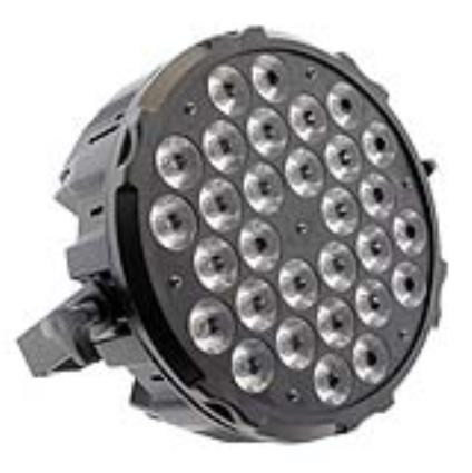 Foco led show 300w rgb+w 4 em 1 dmx rgb + branco neutro
