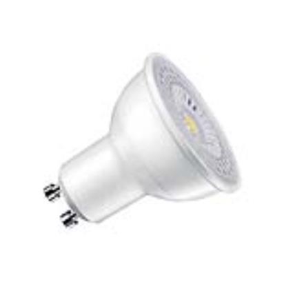 Lâmpada dicroica led gu10 smd samsung 60º 7w regulável branco neutro