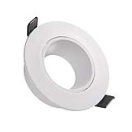 Spot basculante redondo branco
