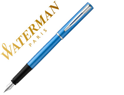 Caneta de Aparo  Allure Lacada Azul Com Estojo