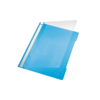 Classificador A4 com Ferragem Capa Transparente PP 4191 Azul Claro 