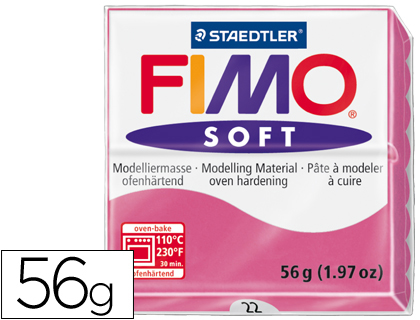 Pasta Modelar  Soft 56gr Rosa Staedtler