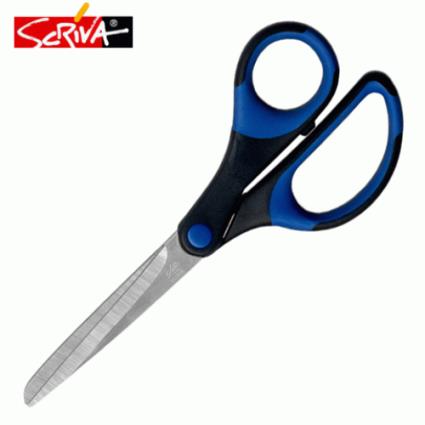Tesoura 21cm Com Pega em Borracha 