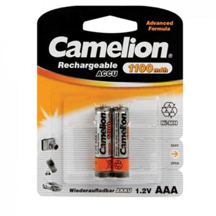 Pilha R03 AAA Recarregável 1100MA  Pack 2 Unidades