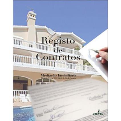 Livro de Registo de Contratos Mediação Imobiliária, Manual A4 