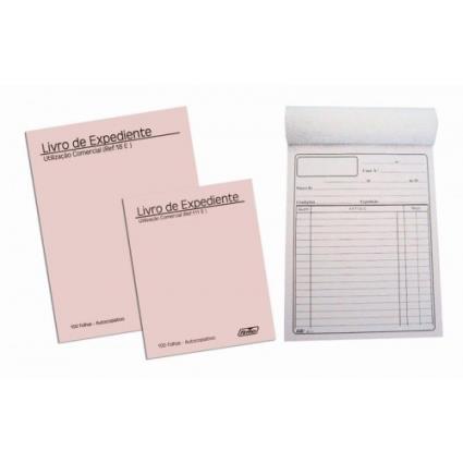 Livro Expediente A6 100 Folhas Autocopiativo