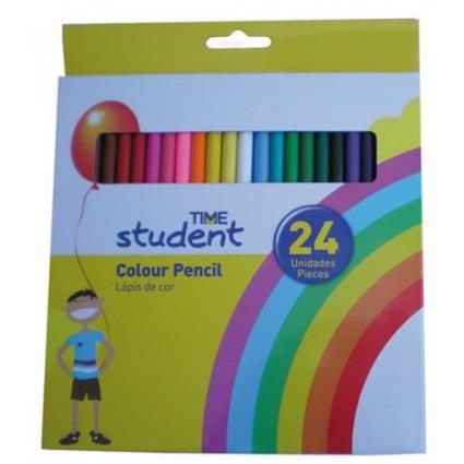 Lápis de Cor Com 24 