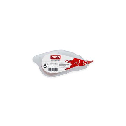 Fita Correctora 5 mm x 8 metros, Branco