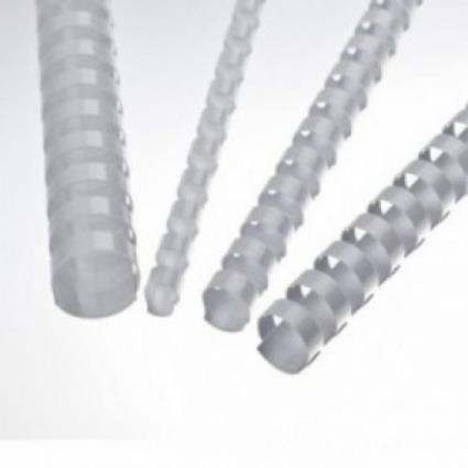 Espiral Plástica 12mm Branca (100 unidades)