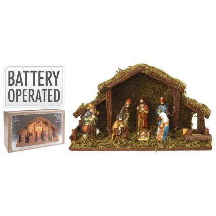 Conjunto de presépio de Natal 8 pcs