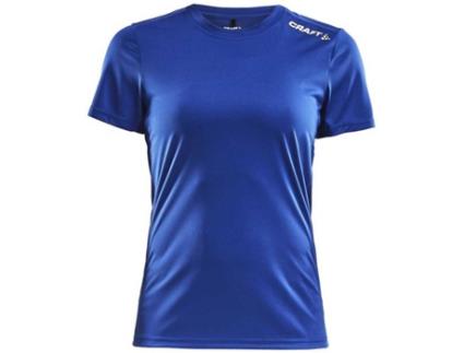 T-shirt  Rush - Azul - T-shirt Running Mulher