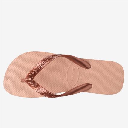 Top Tiras - Rosa - Chinelos Praia Mulher