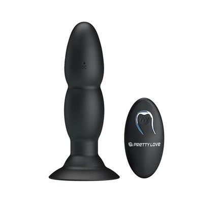Plug Anal Remote Controlled  Preto