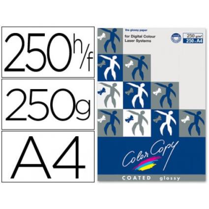 Papel Cópia 250gr A4 Copy Color Glossy Brilhante 250 Folhas