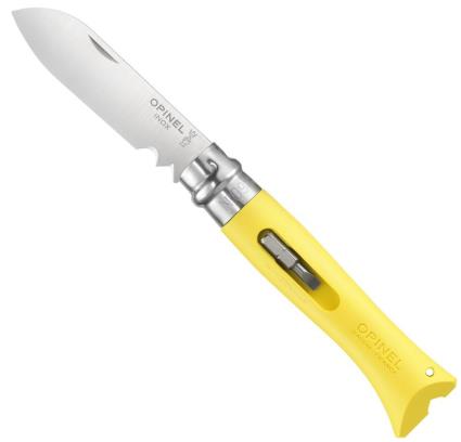 N°09 Diy Folding Knife 8 cm Yellow