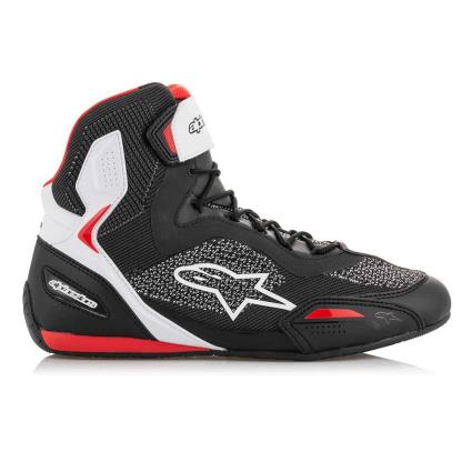 Zapatilhas Motocicleta Faster 3 Rideknit EU 43 Black / White Red