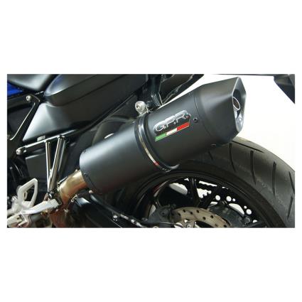 Silencioso Furore Evo4 Slip On F 800 Gs 16-18 Euro 4 Homologated One Size Matt Black / Black