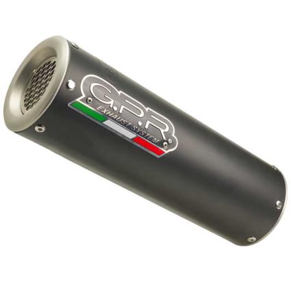 M 3 S 1000 Xr 20-21 Euro 5 No Escorregar Sobre Silencioso S 1000 Xr 20-21 Euro 5 No T Homologado One Size Matt Black / Silver