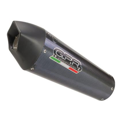 Silencioso Gp Evo4 Poppy Slip On Smc 690 R 19-20 Euro 4 Cat Homologated One Size Glossy Carbon / Black