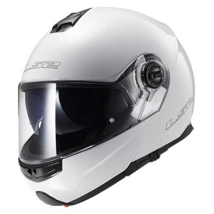 Capacete Modular Ff325 Strobe M Gloss White