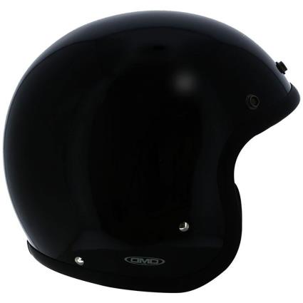 Capacete Jet Vintage S Solid Black