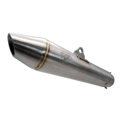 Vintavoge Cafè Racer Silencer Sem Link Pipe Homologado Bonneville Thruxton 900 04-08 One Size Silver / Silver