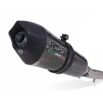 Silencioso Gp Evo4 Poppy Slip On Lc 8 Adventure 1090 17-20 Euro 4 Homologated One Size Glossy Carbon / Black