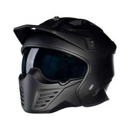 Capacete Jet Xp-69 S Draco Hybrid S Flat Black