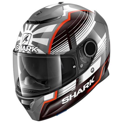 Capacete Integral Spartan 1.2 Zarco Malaysia Gp S Anthracite / White / Red