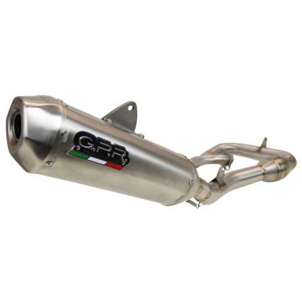 Titanium Full Line System Sx-f Pentacross 450 20 Com Db Assassino Fim Homologado One Size Silver / Silver