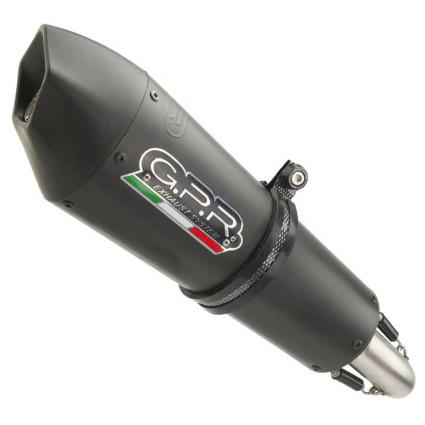 Gp Evo 4 Cb 650 F 17-18 Euro 4 Cheio Linha Sistema Cb 650 F 17-18 Euro 4 Cat Homologado One Size Matt Black / Matt Black