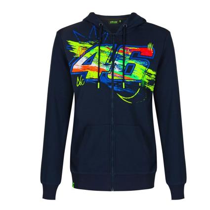 Moletom Com Zíper Valentino Rossi 20 XL Blue