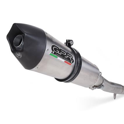 Silencioso Gp Evo4 Titanium Slip On Mt-03 18-20 Euro 4 Homologated One Size Satin Titanium / Black