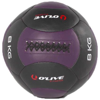 Bola De Medicina Funcional 8kg 8 kg Purple